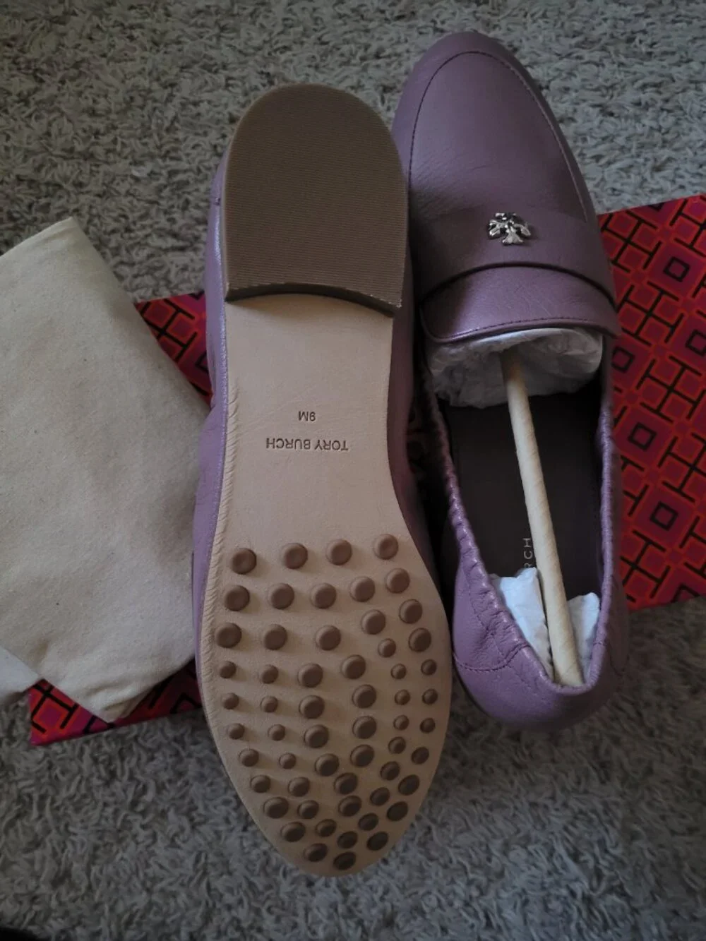 Tory Burch material crafted